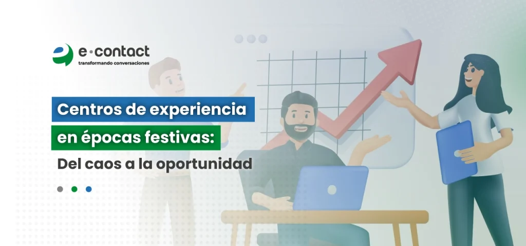 Equipo de CX gestionando alto volumen de consultas con apoyo de IA en fechas festivas
